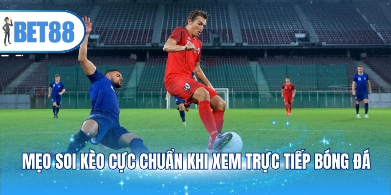 Mẹo soi kèo cực chuẩn khi xem trực tiếp bóng đá